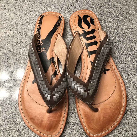 Lucchese Spirit Leather Sandals - Picture 4 of 5